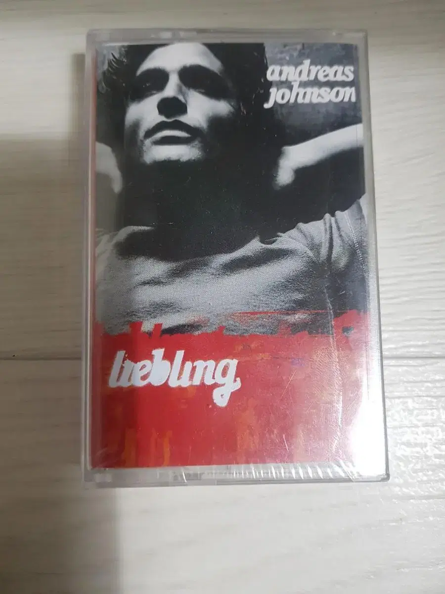 Andreas Johnson Liebling 미개봉 팝카세트테잎 pop